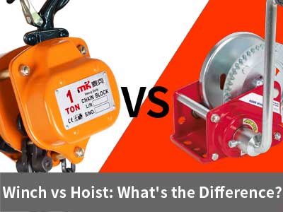 Winch vs Hoist: What's the Diff